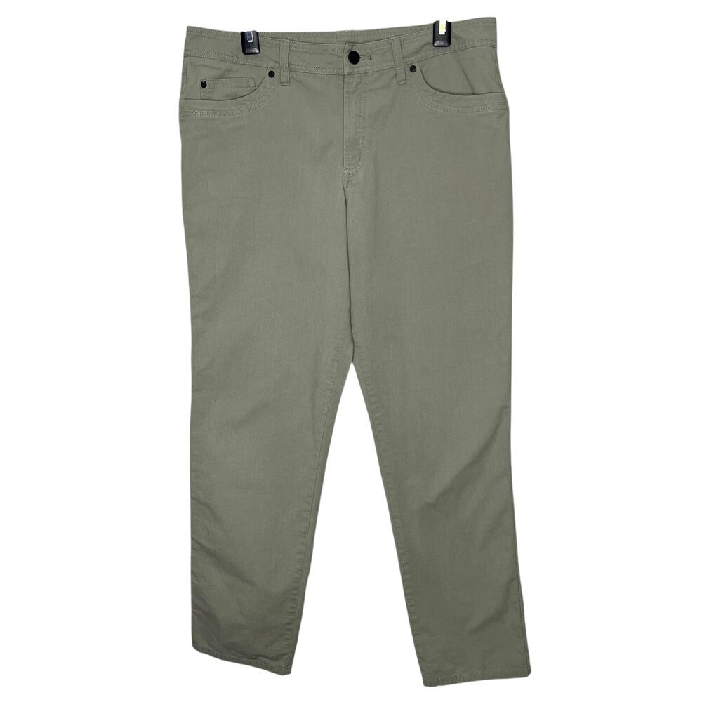 OR Outdoor Research Shastin Pants 34 Men Flint Green Hiking Outdoor Hybrid Chino